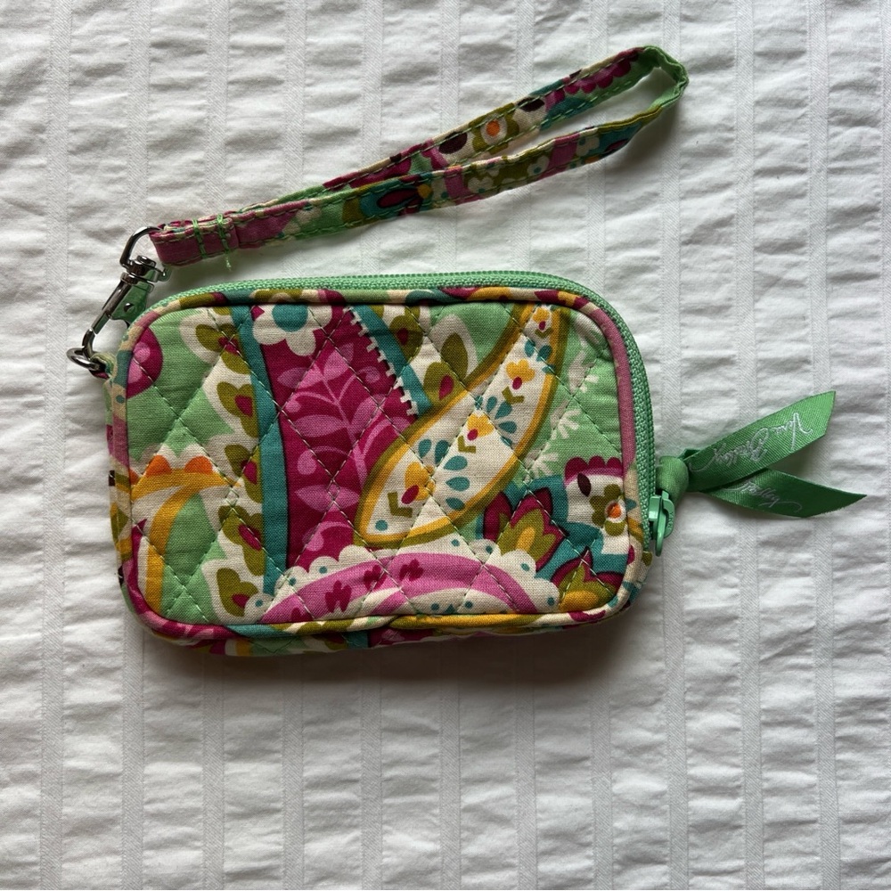 Vera Bradley Small Tutti Fruity Quilted Wallet Wristlet